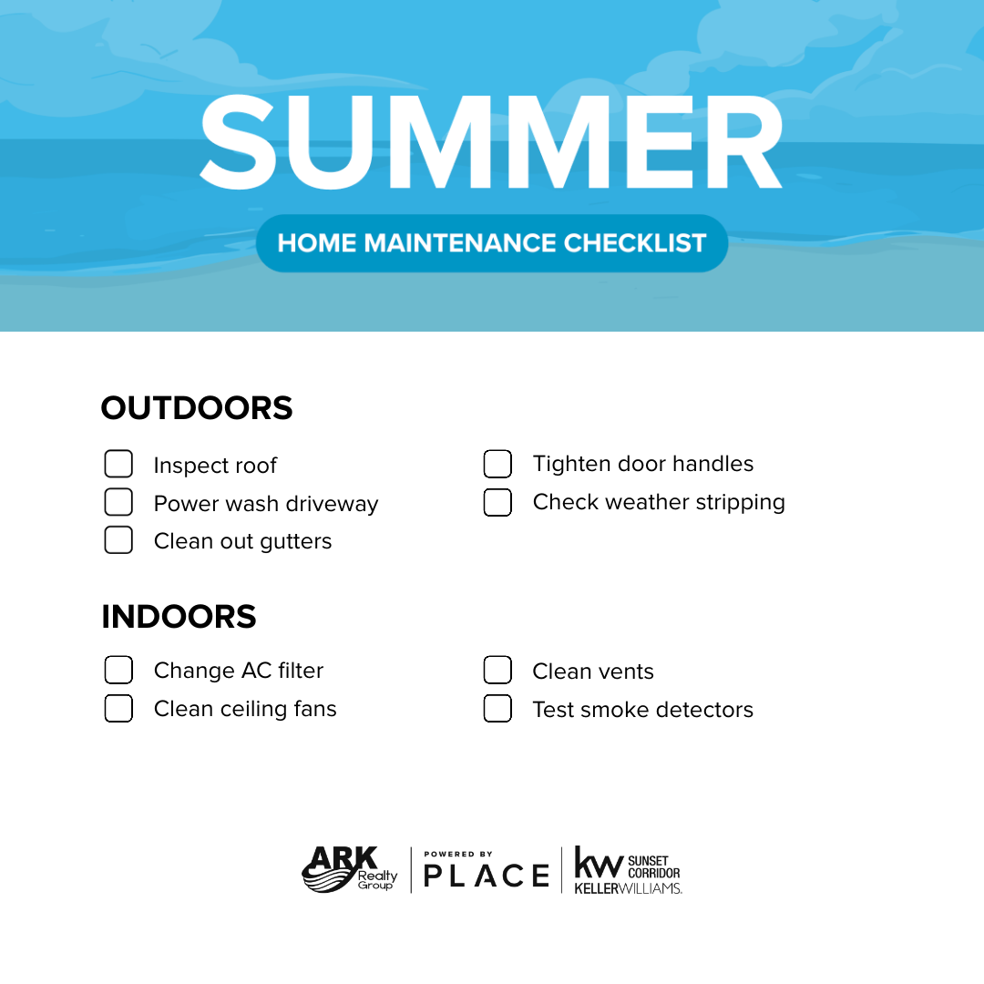 Beat the Heat: The Ultimate Summer Home Maintenance Checklist header image.