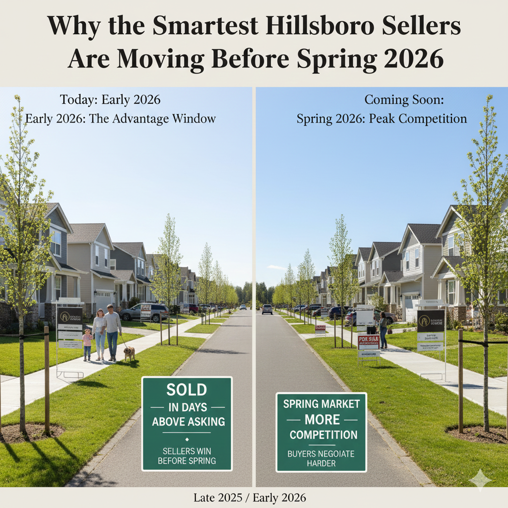 Why the Smartest Hillsboro Sellers Are Moving Before Spring 2026 header image.