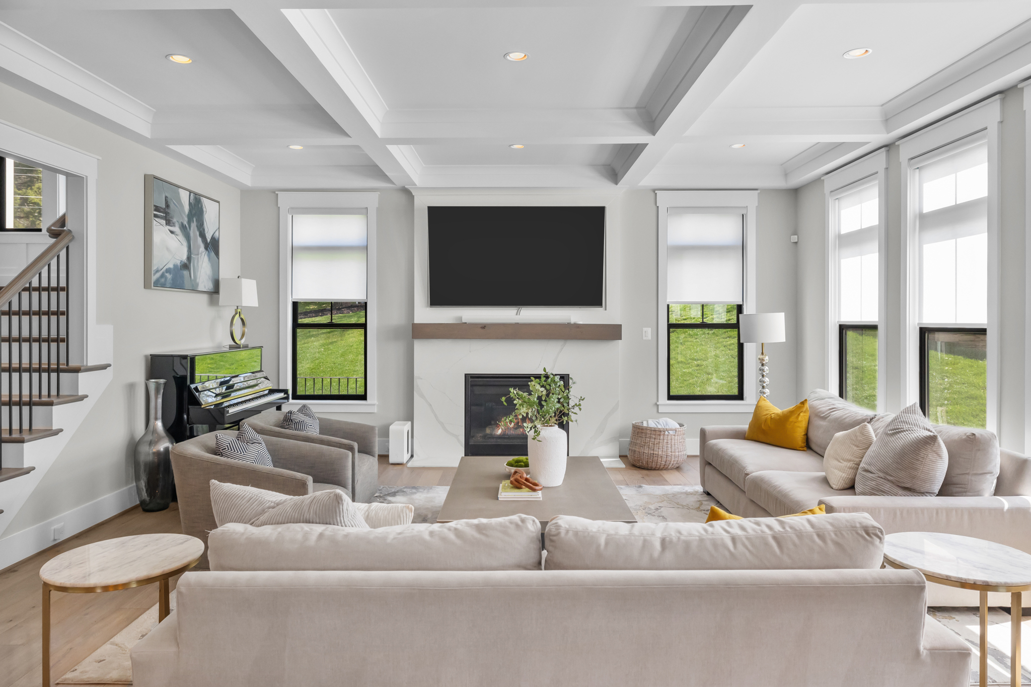 Vienna VA Luxury Living Room
