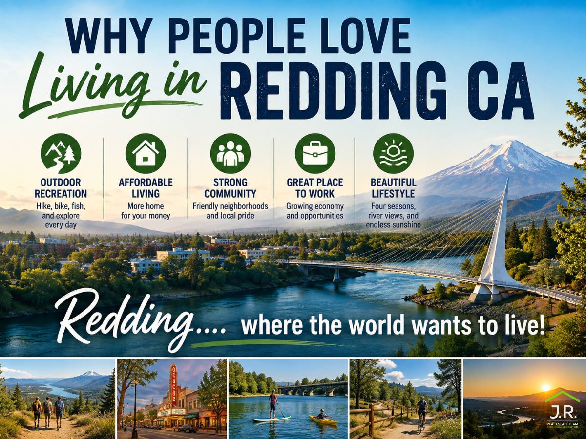 Why People Love Living in Redding, CA header image.