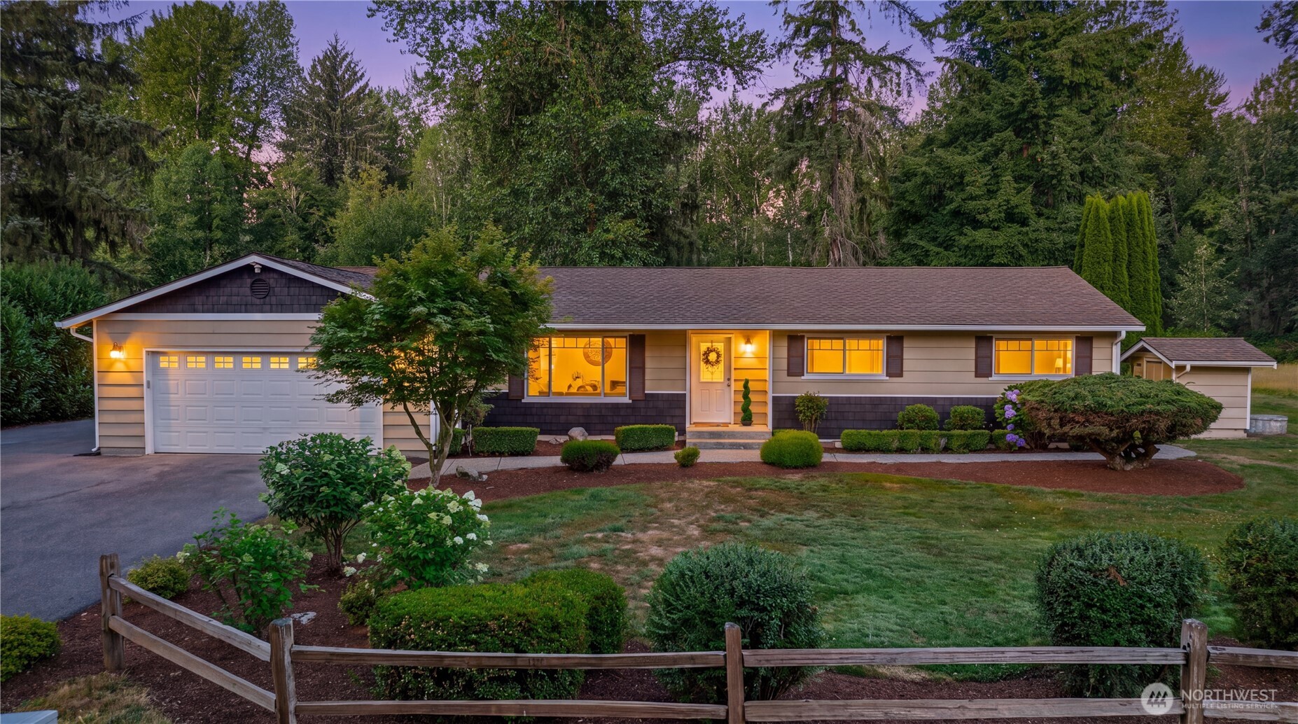 A Private Woodinville Retreat at 18815 176th Ave NE header image.