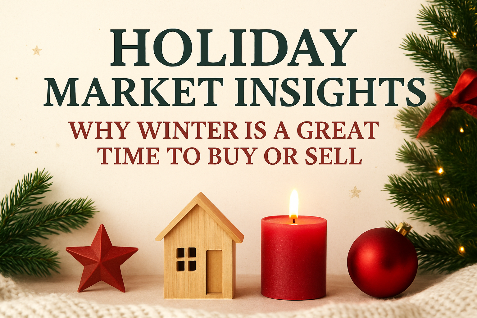 Home for the Holidays: Smart Real Estate Moves to Make This Season header image.