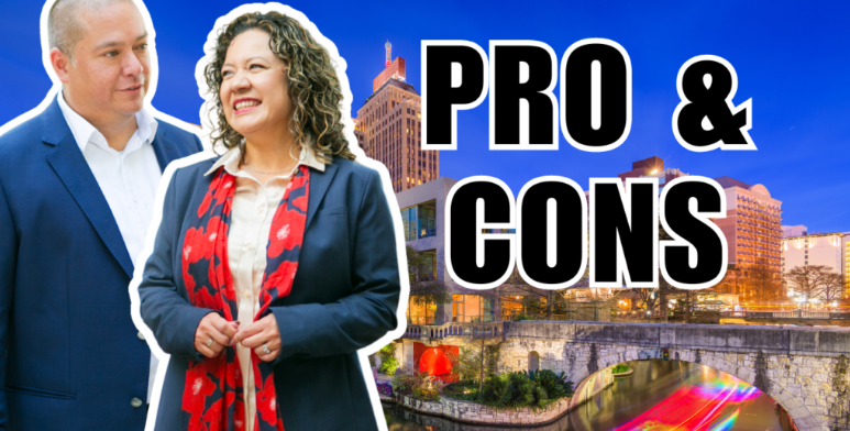 Pros and Cons of Buying a Home in San Antonio header image.