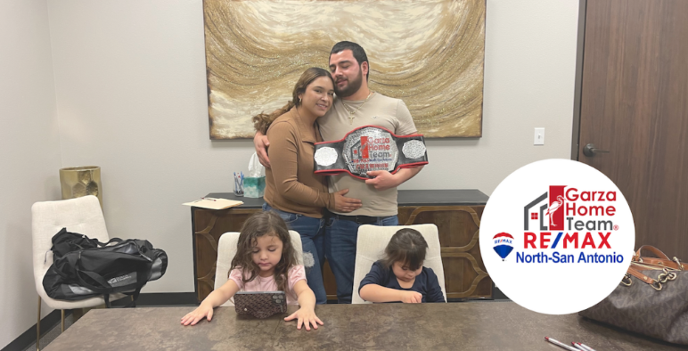 Your New Home: A Message from the Garza Home Team at RE/MAX North San Antonio header image.