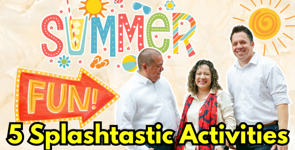 San Antonio Summer Fun: 5 Splashtastic Activities for Kids & YOU! header image.