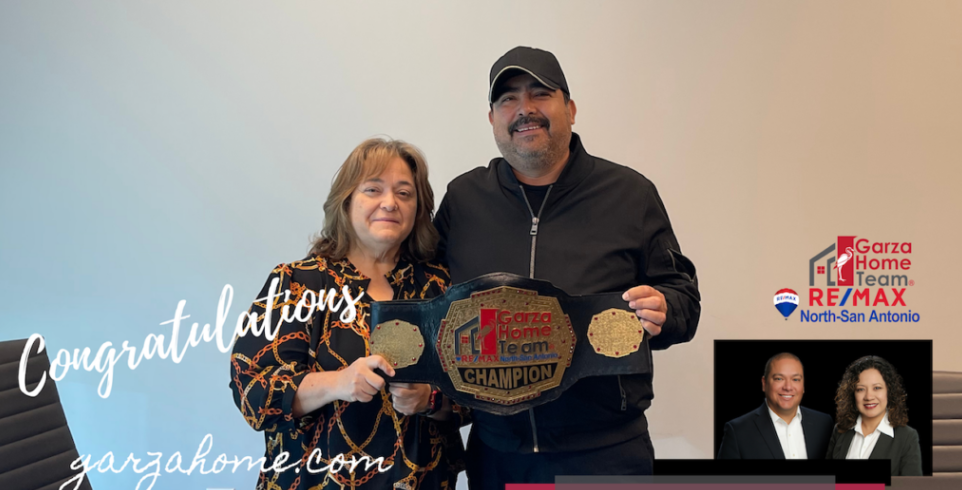 Congratulations on the Sale of your Home from The Garza Home Team at RE/MAX North San Antonio header image.