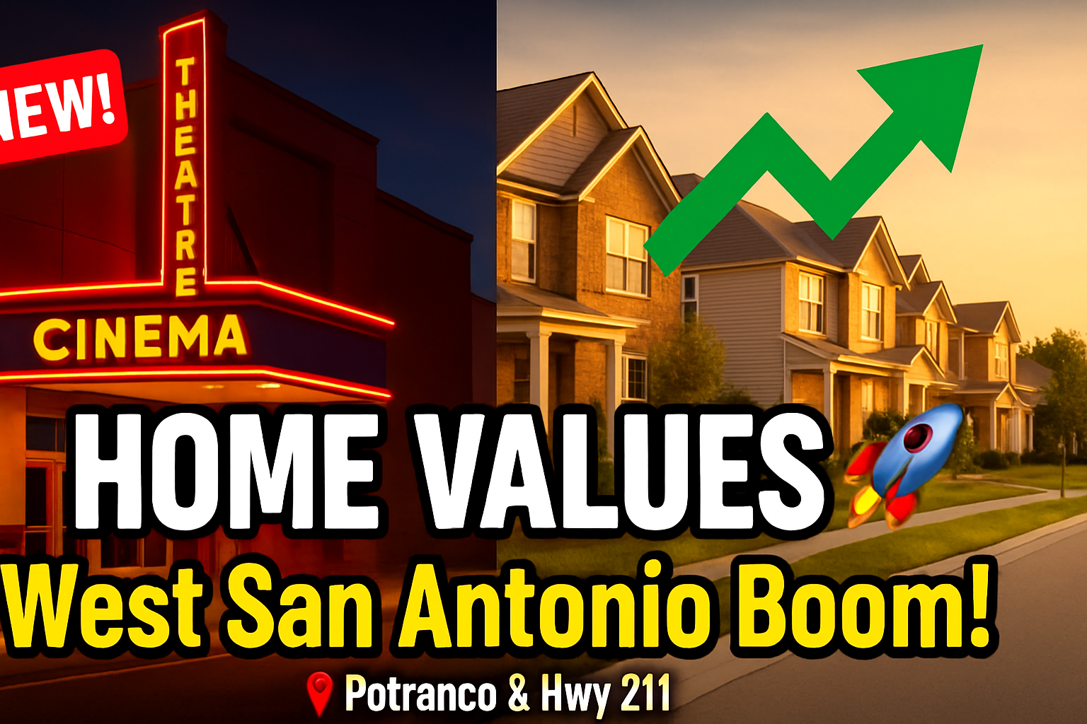 West San Antonio’s New Santikos Entertainment Complex Could Boost Home Values — Here’s How header image.