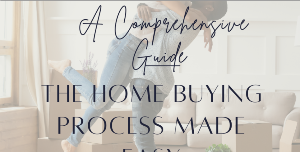 The Home Buying Process Made Easy: A Comprehensive Guide by the Garza Home Team header image.