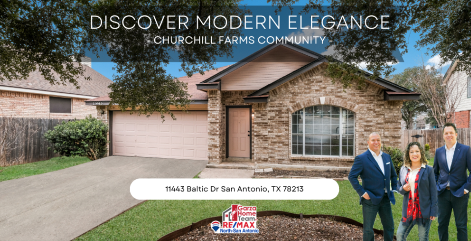 Discover Your Dream Home at 11443 Baltic Drive, San Antonio, TX 78213: A Continental Homes Masterpiece with 4 Beds, 2 Baths header image.