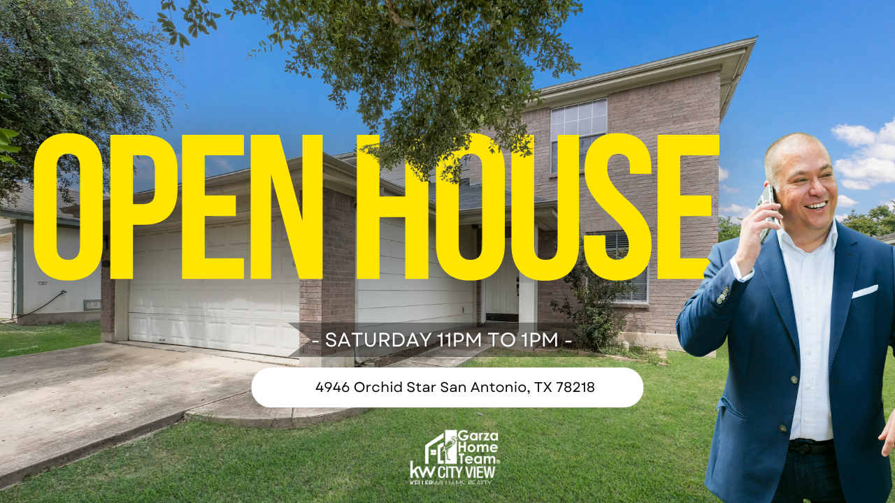 Open House 4946 Orchid Star San Antonio, TX 78218 header image.