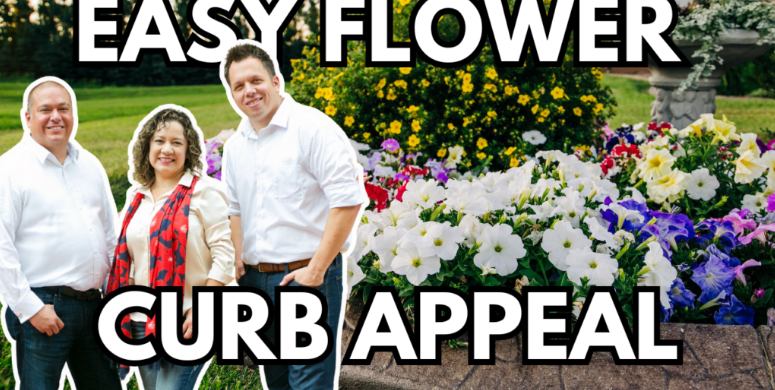Tips for Using Flowers to Boost Curb Appeal​ header image.