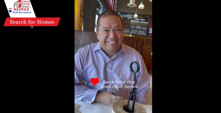 Garza Home Vlog: Great Robot Service header image.