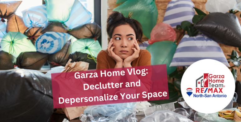 Top Tip for Selling Your Home: Declutter and Depersonalize Your Space header image.