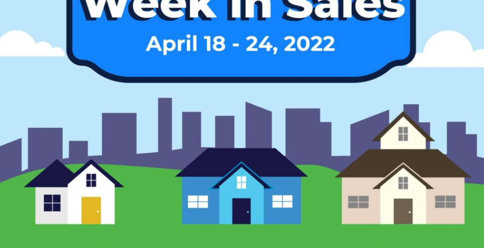 Week in Sale April 18 – 24, 2022 header image.