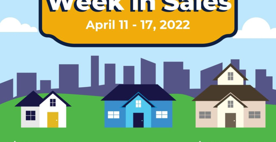 Week in Sale April 11 – 17, 2022 header image.
