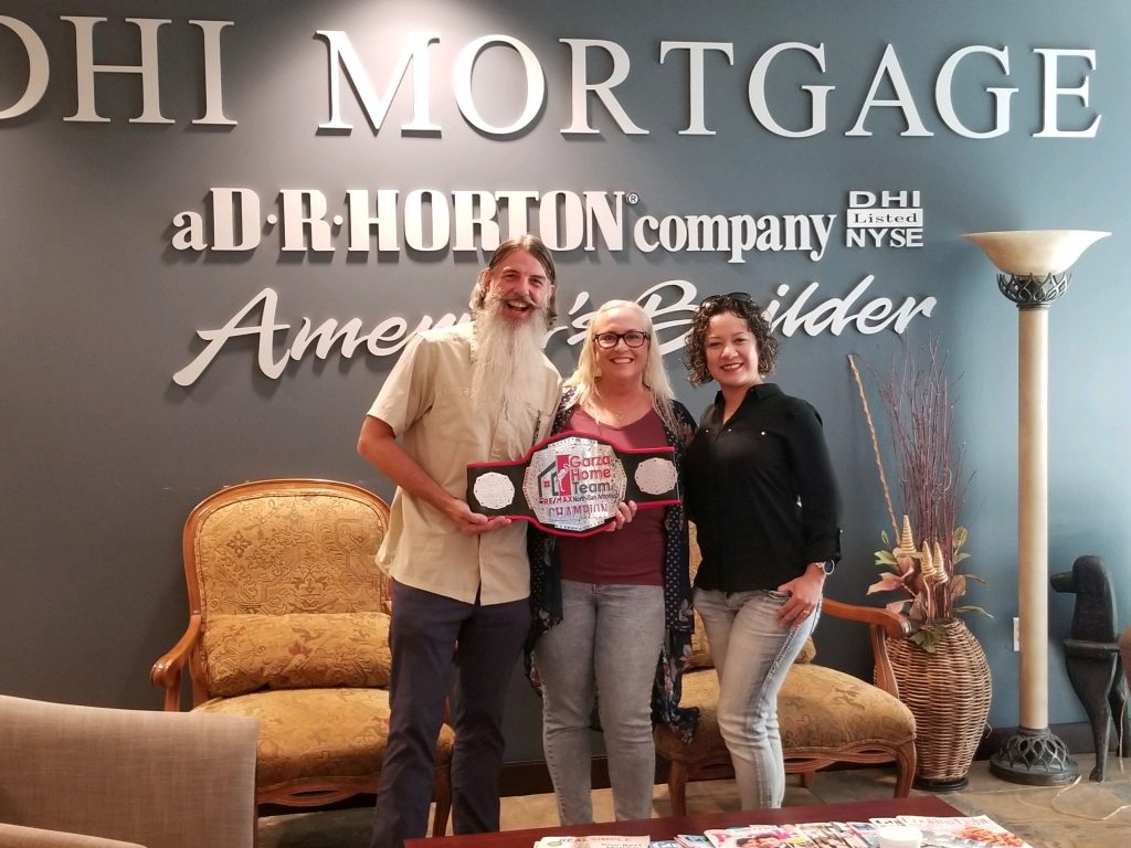 Congratulations to Mr. and Mrs. Masters from The Garza Home Team at RE/MAX North San Antonio header image.