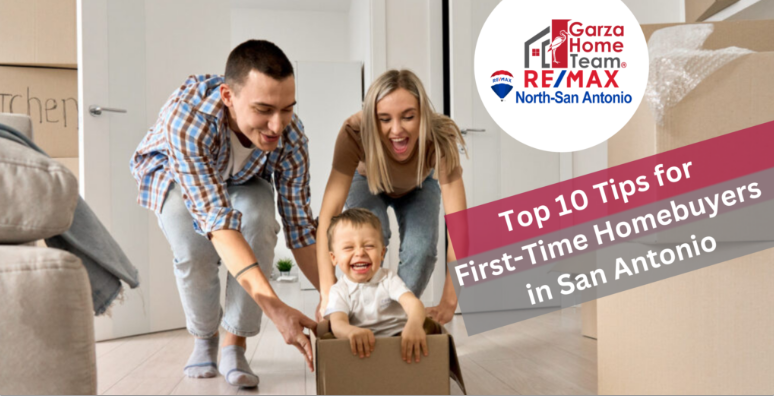 Top 10 Tips for First-Time Homebuyers in San Antonio header image.