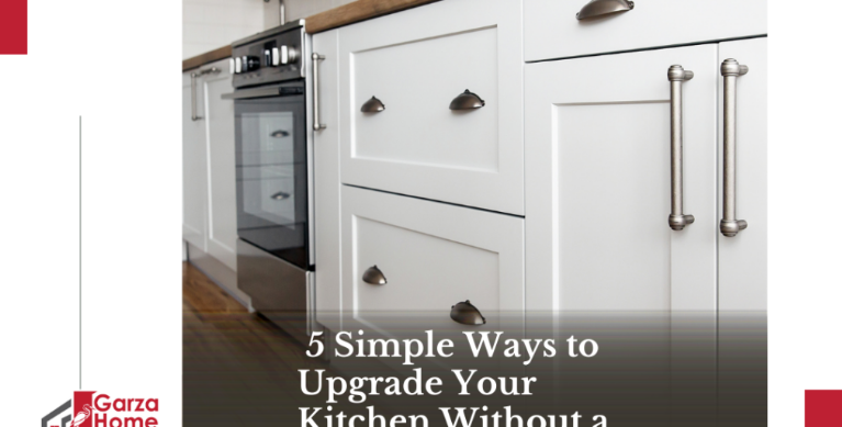 5 Simple Ways to Upgrade Your Kitchen Without a Full Remodel header image.