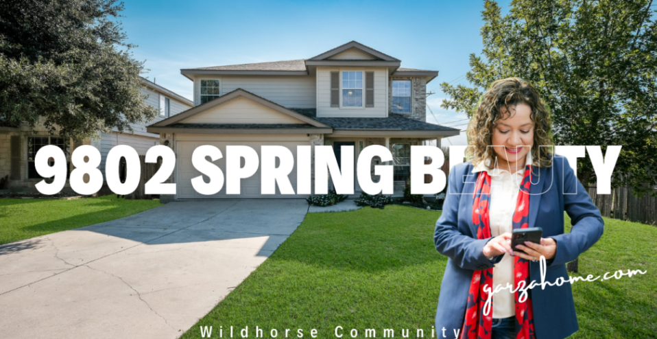 Explore Modern Elegance: 4-Bedroom Retreat at 9802 Spring Beauty, San Antonio, TX 78254 header image.