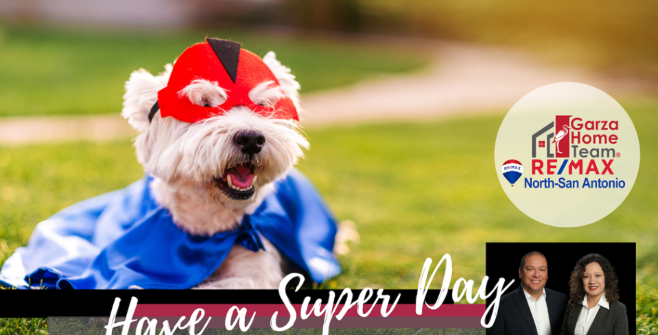 Have a Super Day from The Garza Home Team at RE/MAX North San Antonio header image.