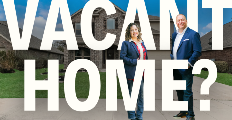 Top Reasons Homes Are Vacant When Listed for Sale header image.