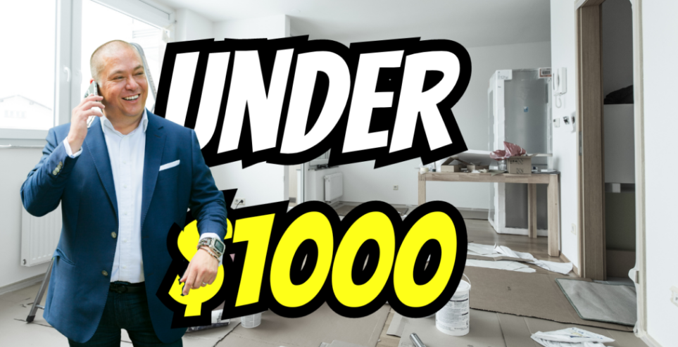 Cost-Effective Home Renovation Tips Under $1000 header image.