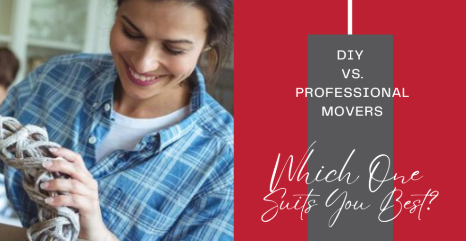 Moving Decisions 101: DIY vs. Professional Movers – Which One Suits You Best? header image.
