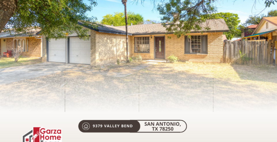 Welcome Home to 9379 Valley Bend: Your Cozy Retreat in San Antonio’s Charming 78250 Zip Code! header image.