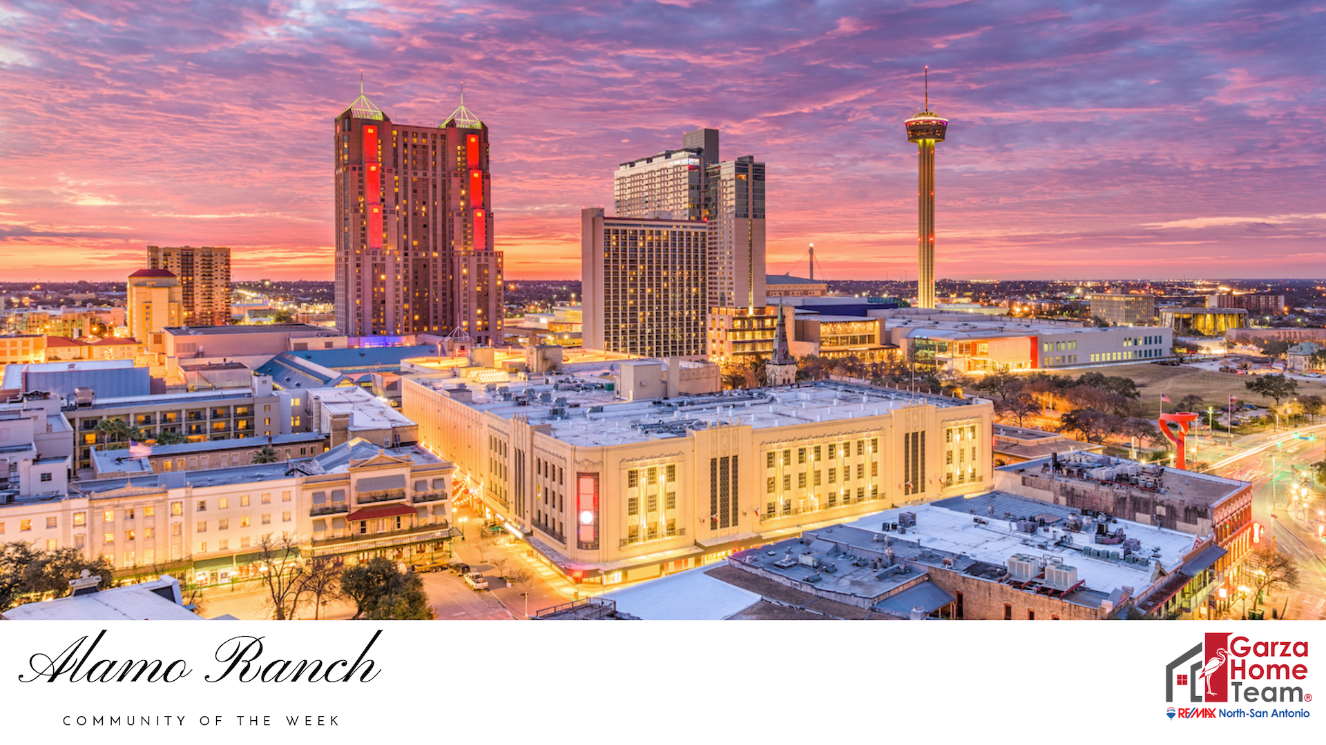 Community of the Week- Alamo Ranch header image.