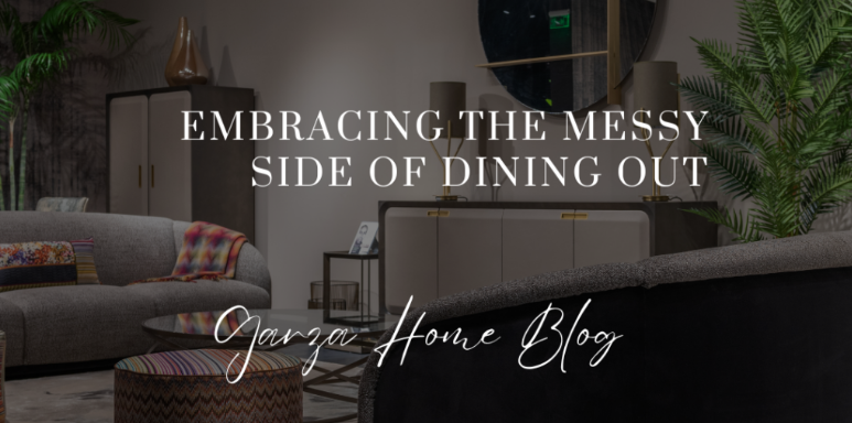Garza Home Vlog: Embracing the Messy Side of Dining Out header image.