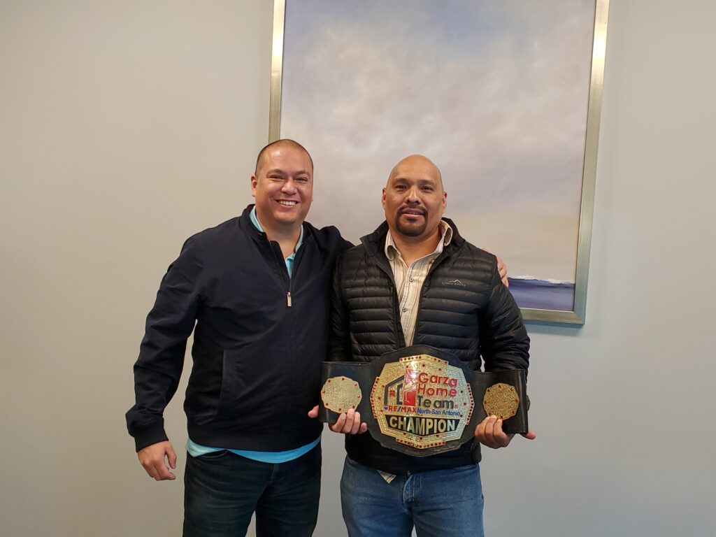 The Garza Home Team at RE/MAX North San Antonio would like to congratulate Mr. Ramos on the purchase of his new home header image.