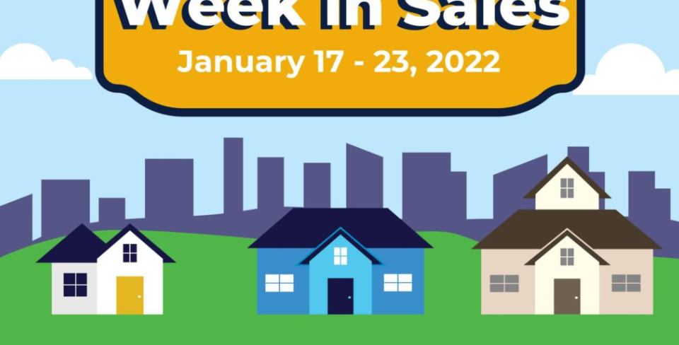 Week in Sale January 17-23, 2022 header image.