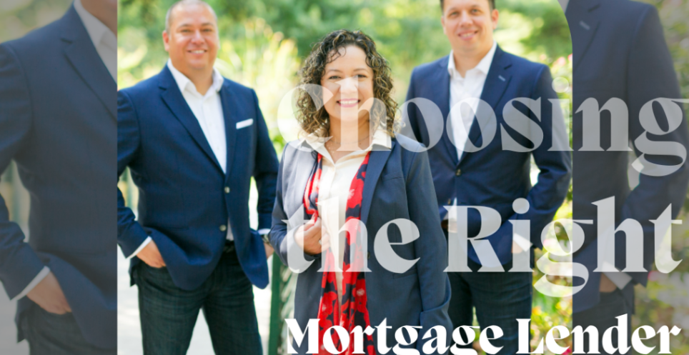 Three Things to Consider When Choosing a Mortgage Lender header image.