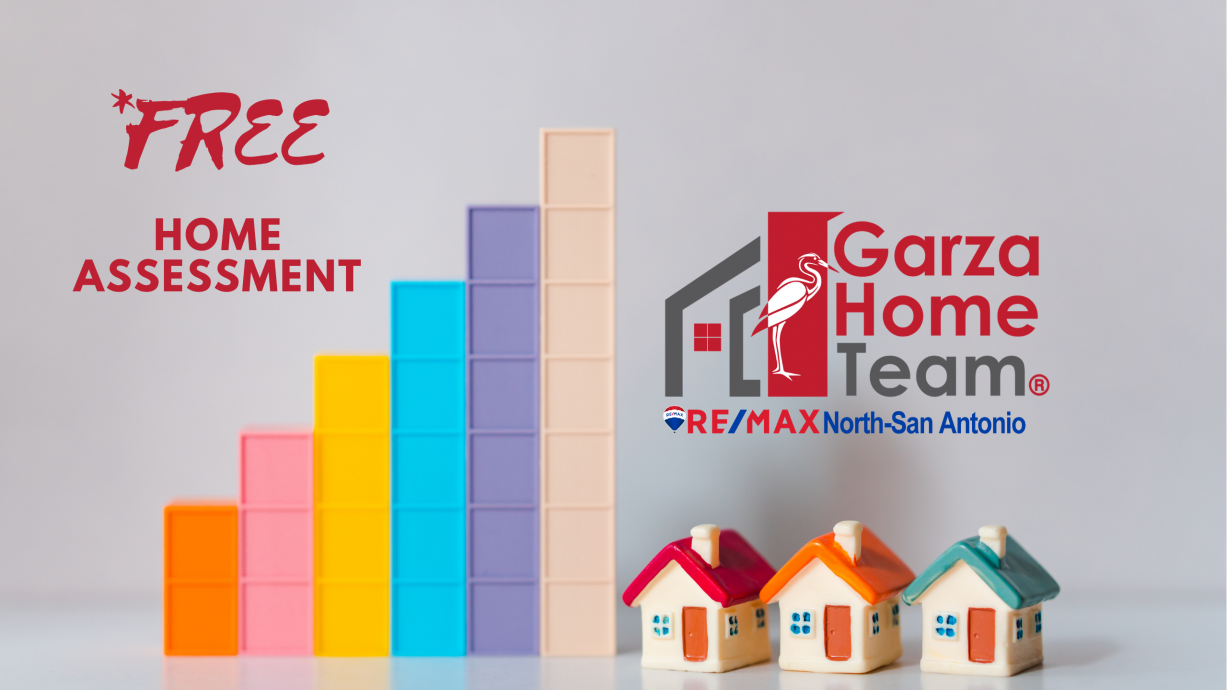 FREE Home Assessment from The Garza Home Team at RE/MAX North San Antonio header image.