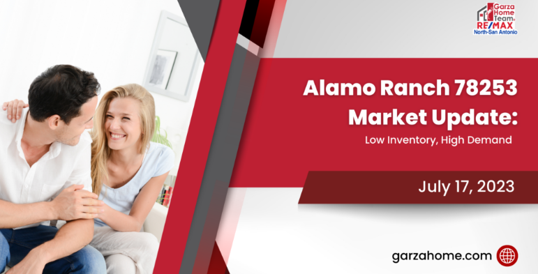 Alamo Ranch Real Estate Market Update for July 17, 2023: Low Inventory, High Demand header image.