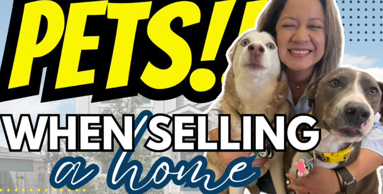 5 Tips for Home Sellers with Pets header image.