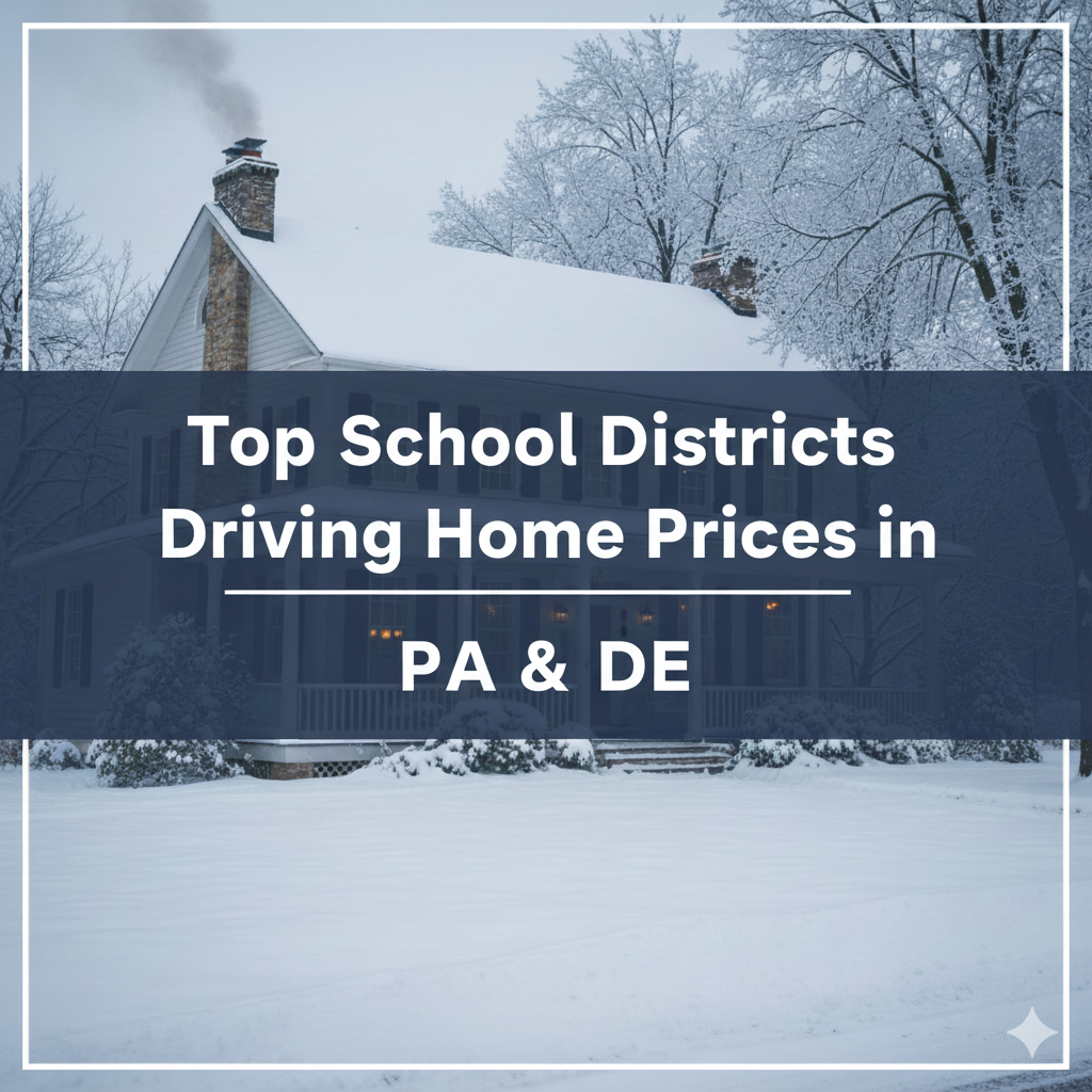 🎓 Top School Districts Driving Home Prices in PA & DE header image.