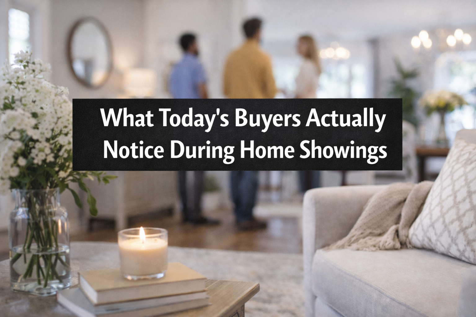 What Today’s Buyers Actually Notice During Home Showings header image.