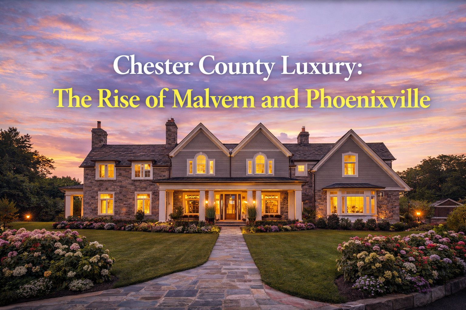 Chester County Luxury: The Rise of Malvern and Phoenixville header image.