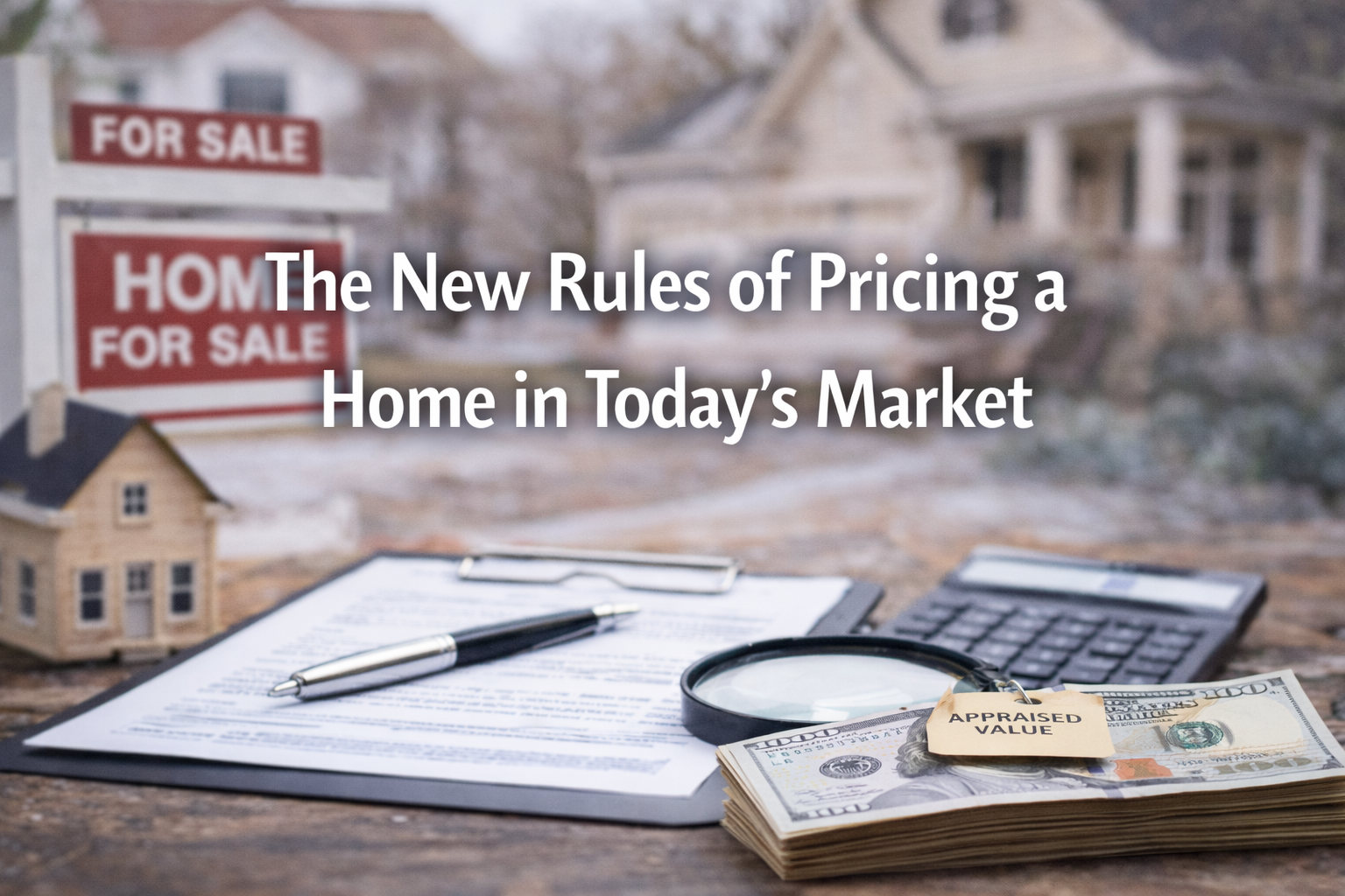 The New Rules of Pricing a Home in Today’s Market header image.