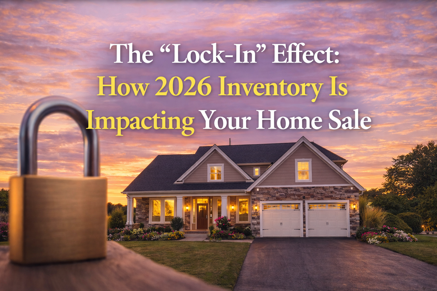 The “Lock-In” Effect: How 2026 Inventory Is Impacting Your Home Sale header image.