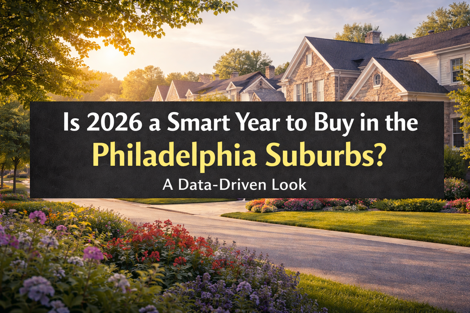 Is 2026 a Smart Year to Buy in the Philadelphia Suburbs? A Data-Driven Look header image.