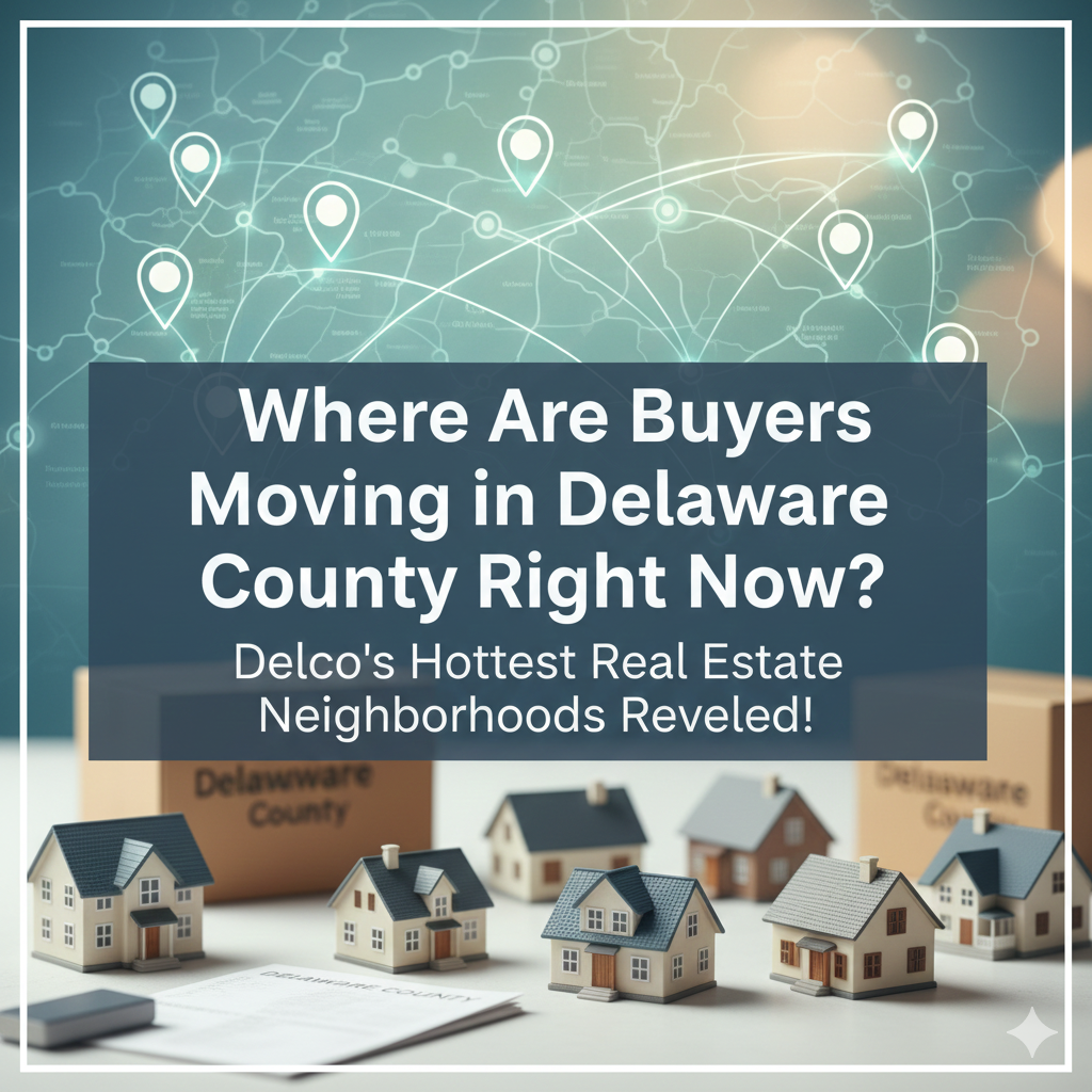 📦 Where Are Buyers Moving in Delaware County Right Now? (2025 Trend Report) header image.