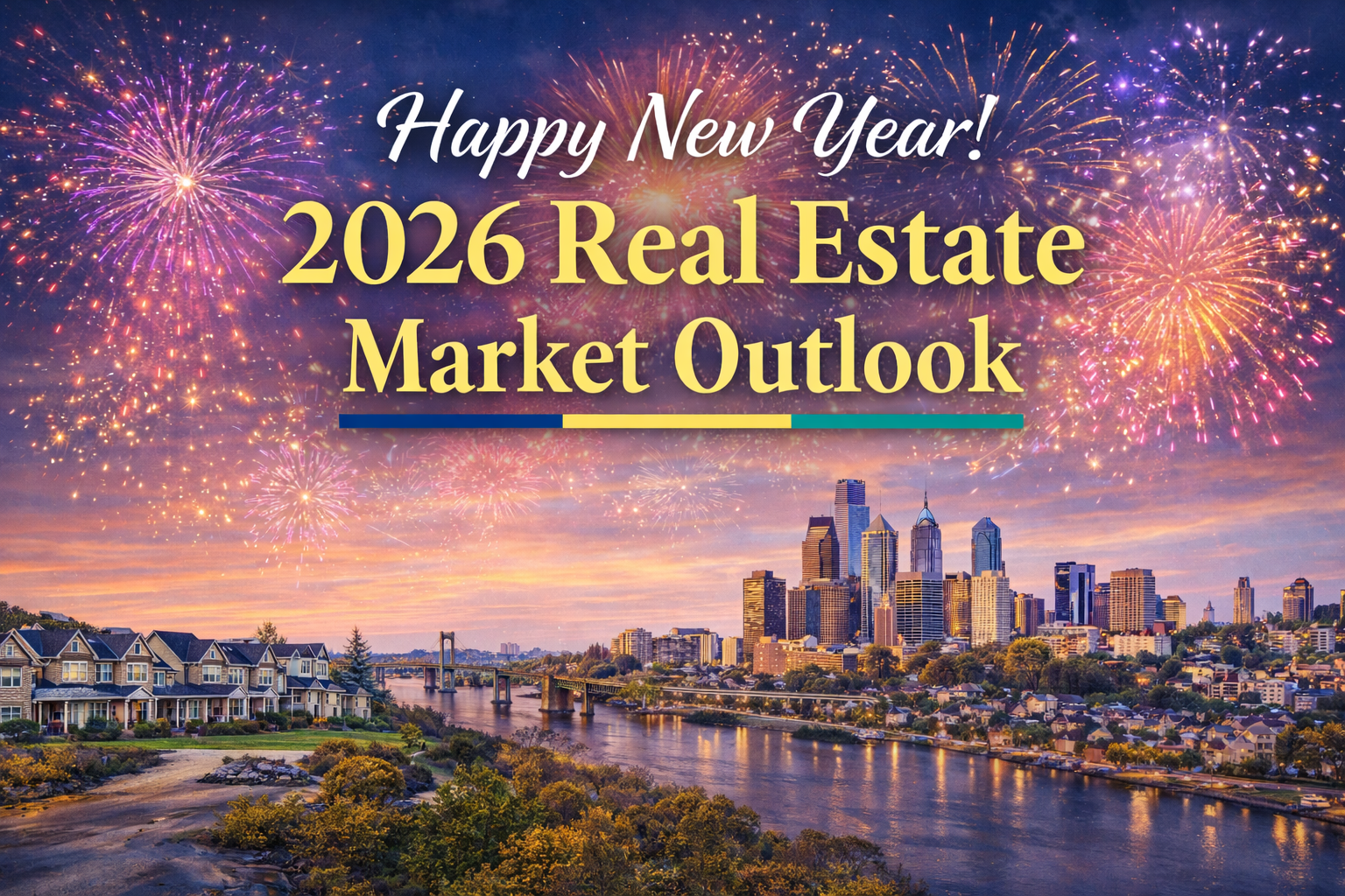 🎉 Happy New Year! 2026 Real Estate Market Outlook: What Buyers, Sellers & Investors Need to Know header image.