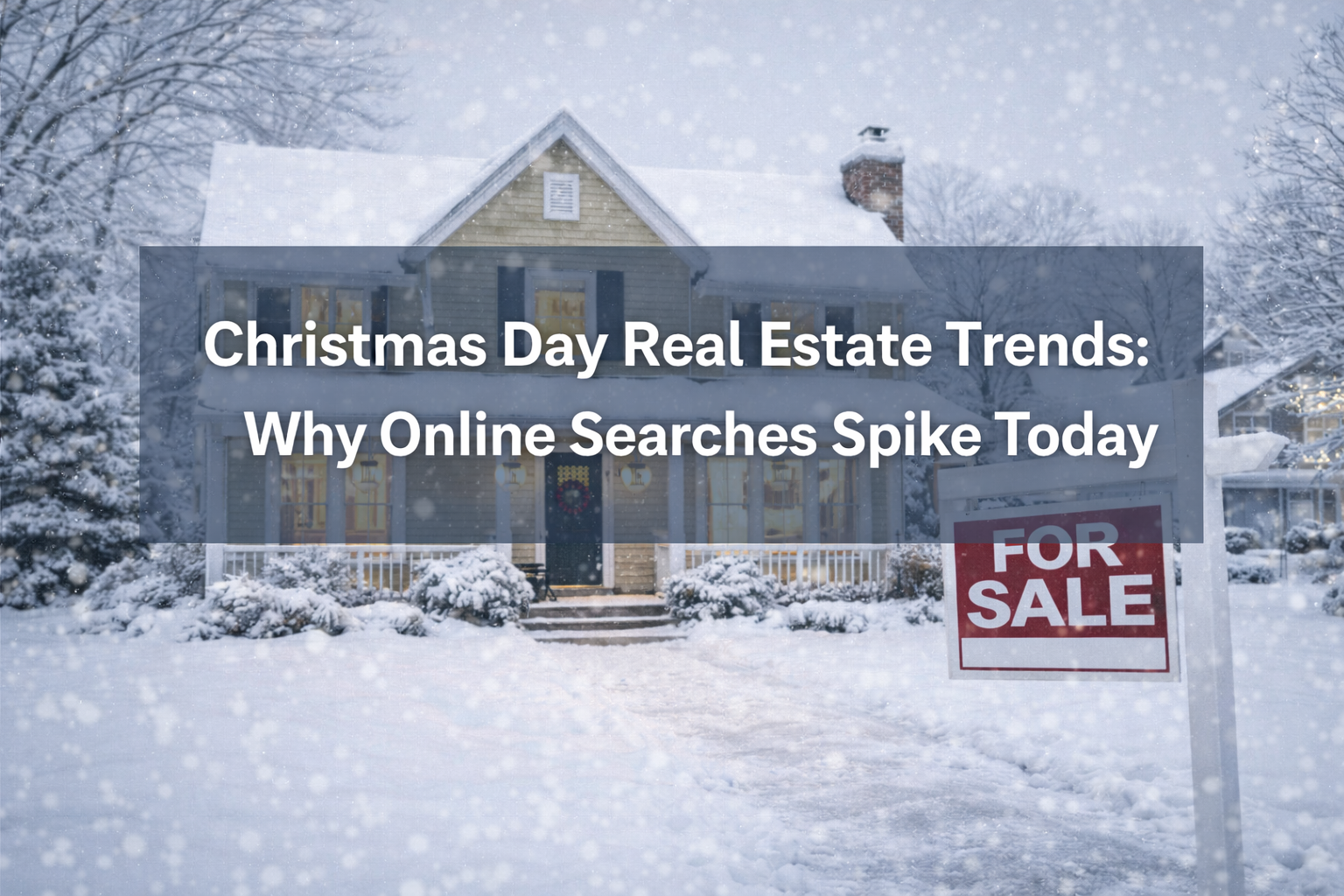 🎄 Christmas Day Real Estate Trends: Why Online Searches Spike Today header image.