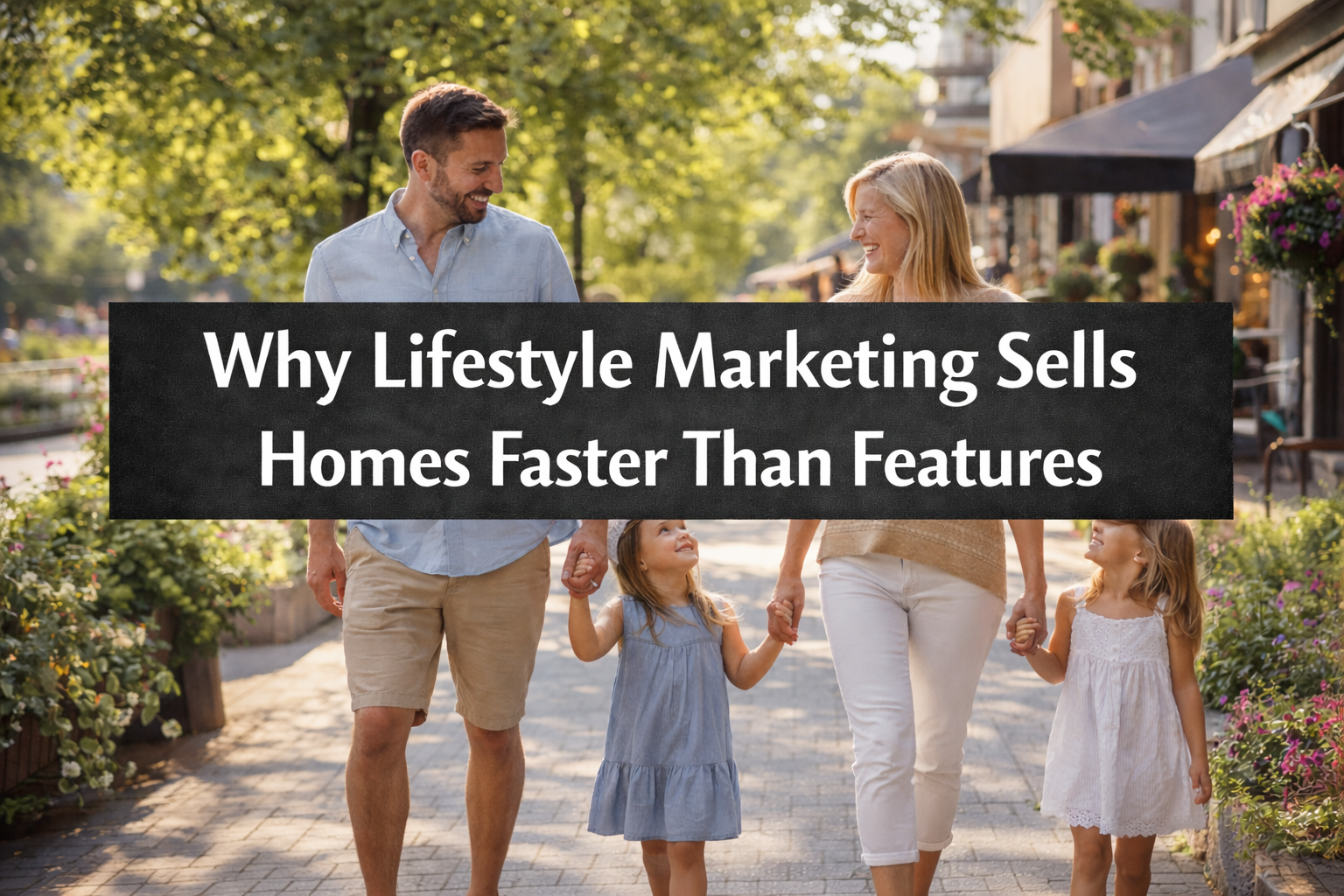 Why Lifestyle Marketing Sells Homes Faster Than Features header image.