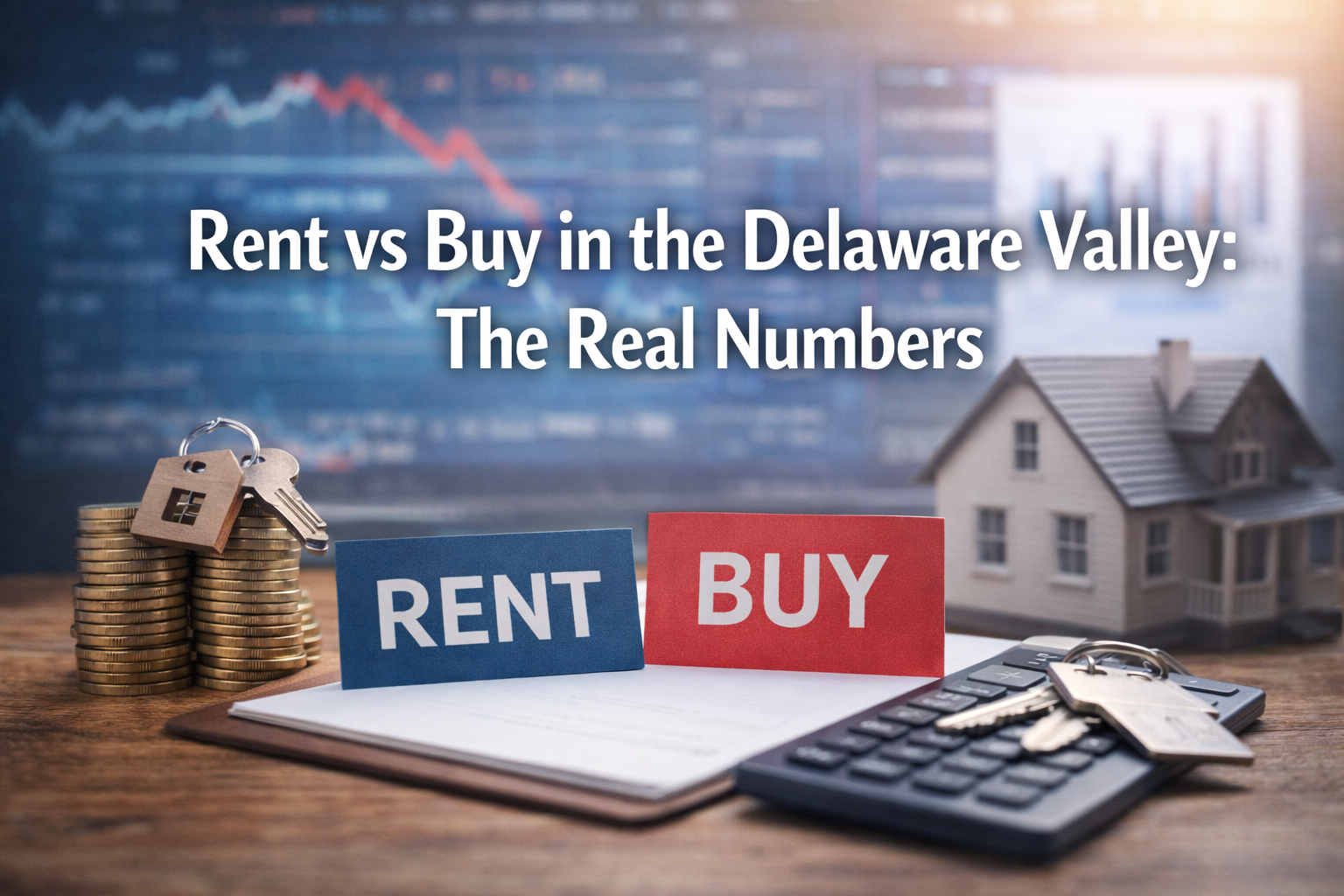 Rent vs Buy in the Delaware Valley: The Real Numbers header image.