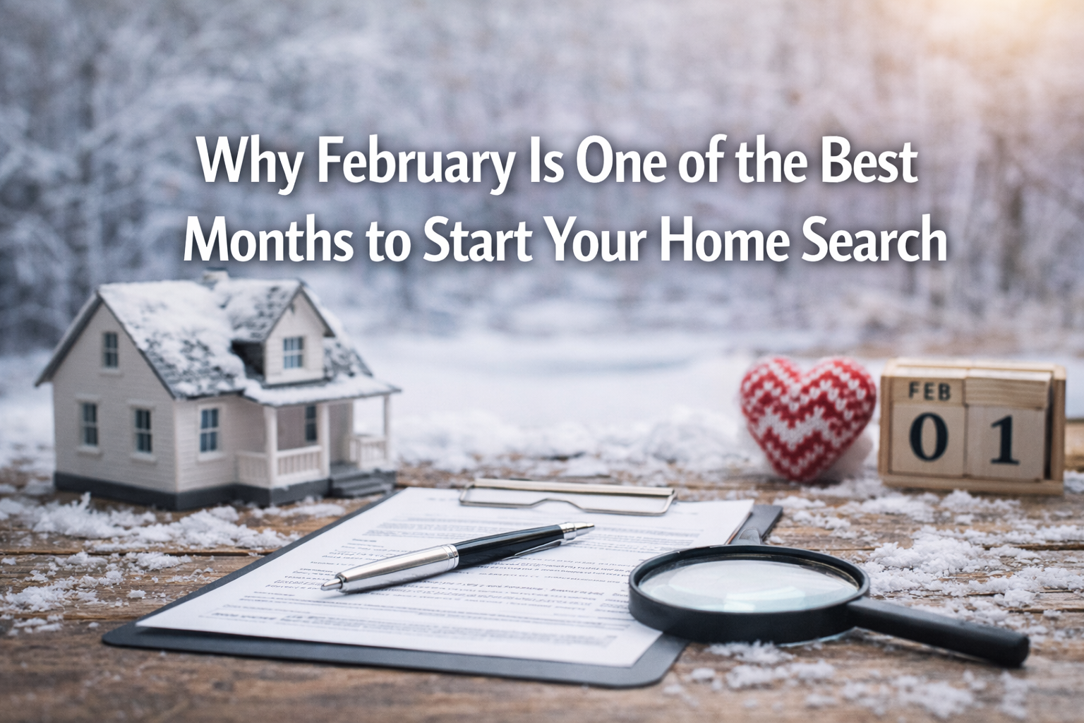 Why February Is One of the Best Months to Start Your Home Search header image.