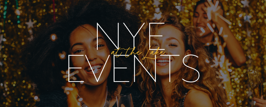 NYE Events at the Lake header image.