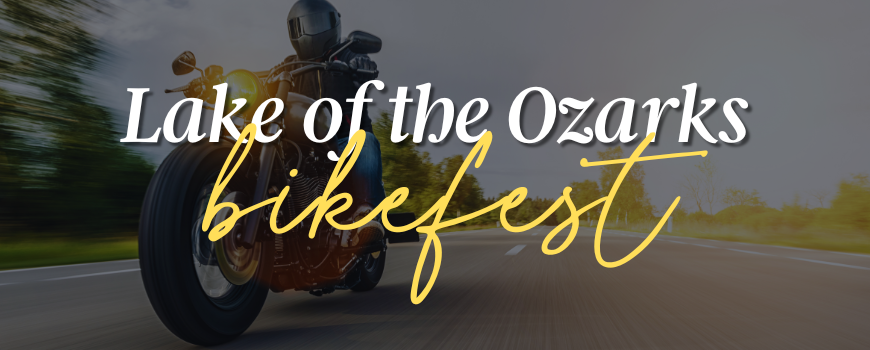 Lake of the Ozarks Bikefest 2025 header image.